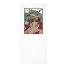 Tarjeta de hadas del estante del navidad lona personalizada