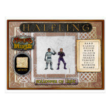 Tarjeta de Halfling Postal