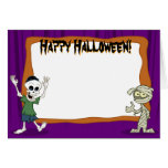 Tarjeta de Halloween