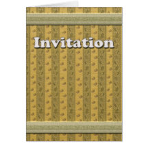 Tarjeta de Inivitation