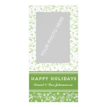 Tarjeta de la alegría del día de fiesta tarjeta fotográfica personalizada