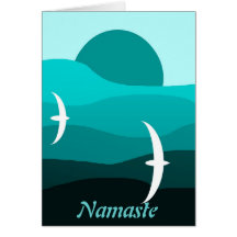 Tarjeta de la amistad de Namaste