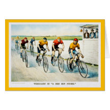 Tarjeta de la bicicleta:  Wheelmen