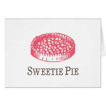 Tarjeta de la empanada del Sweetie