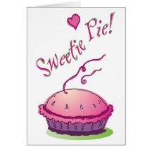 Tarjeta de la empanada del Sweetie