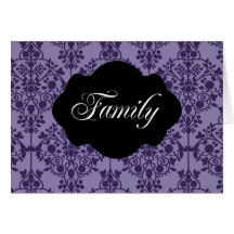 Tarjeta de la familia