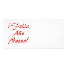 Tarjeta de la Feliz Año Nuevo Tarjetas Fotograficas