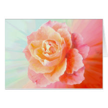 Tarjeta de la flor