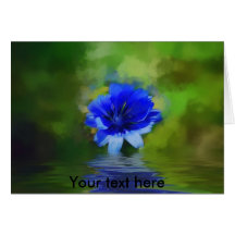 Tarjeta de la flor