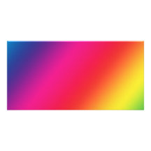 Tarjeta de la foto de colores del arco iris tarjetas fotograficas 