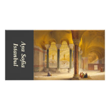Tarjeta de la foto de Hagia Sophia Tarjeta Fotográfica Personalizada