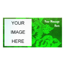 Tarjeta de la foto de la fantasía de Viridian Tarjetas Fotográficas