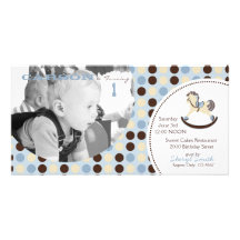 Tarjeta de la foto de la invitación del caballo me tarjeta fotografica personalizada