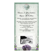 Tarjeta de la foto de la invitación tarjeta fotográfica