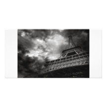 Tarjeta de la foto de la torre Eiffel Tarjetas Con Fotos Personalizadas