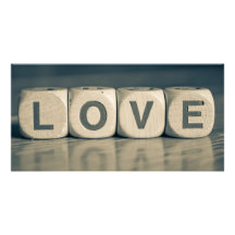 Tarjeta de la foto del amor tarjetas fotográficas personalizadas