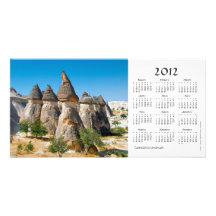 Tarjeta de la foto del calendario de Cappadocia 20 Tarjetas Fotograficas Personalizadas