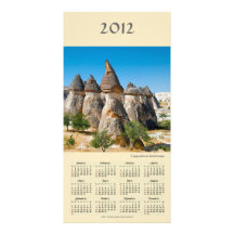 Tarjeta de la foto del calendario de Cappadocia 20 Tarjetas Personales