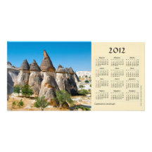 Tarjeta de la foto del calendario de Cappadocia 20 Tarjetas Con Fotos Personalizadas