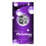 Tarjeta de la foto del día de fiesta del navidad d tarjetas fotograficas personalizadas