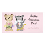 Tarjeta de la foto del día de San Valentín Tarjeta Fotografica Personalizada