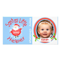 Tarjeta de la foto del navidad de los niños divert tarjetas fotograficas personalizadas