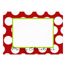 Tarjeta de la foto del navidad de los puntos comunicado personal  