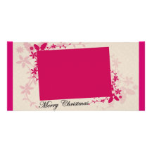 tarjeta de la foto del navidad tarjeta fotografica personalizada