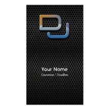 Tarjeta de la industria musical de DJ Tarjeta Personal