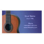 Tarjeta de la industria musical plantillas de tarjeta de negocio