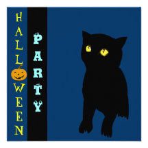 Tarjeta de la invitación de Halloween - personaliz