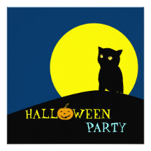 Tarjeta de la invitación de Halloween - personaliz