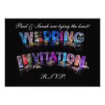 Tarjeta de la invitación del boda