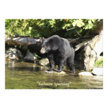 Tarjeta de la invitación del oso negro