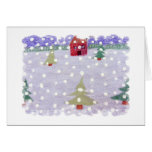 Tarjeta de la nieve