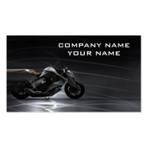 Tarjeta de la oficina de la motocicleta tarjeta de negocio