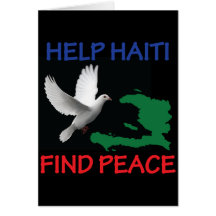 Tarjeta de la paz de Haití