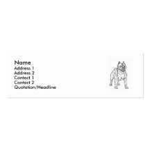 Tarjeta de la pequeña empresa de Staffordshire Ter Tarjeta De Negocio