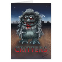 Tarjeta de la pintura de Digitaces de los Critters