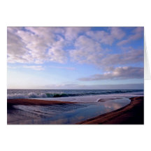 Tarjeta de la playa de Kalalau