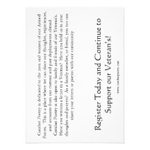Tarjeta de la poesía del combate anuncios personalizados