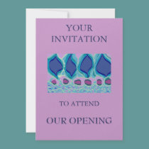 Tarjeta de la promoción de Invitation> invitaciones