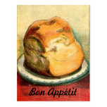 Tarjeta de la receta del pan de Appetit del Bon Tarjetas Postales