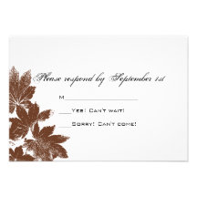 Tarjeta de la respuesta del boda del sello de la h invitaciones personales 