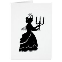 Tarjeta de la silueta de la vela
