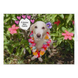 Tarjeta de la tarjeta del día de San Valentín