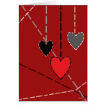 Tarjeta de la tarjeta del día de San Valentín de l