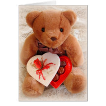 Tarjeta de la tarjeta del día de San Valentín del 