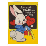 Tarjeta de la tarjeta del día de San Valentín del 