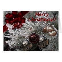 Tarjeta de las Felices Navidad